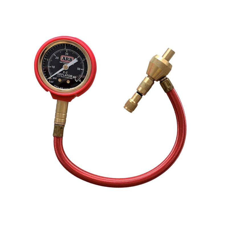 ARB E-Z Tire Deflator with PSI/Bar Gauge – Part Number ARB600