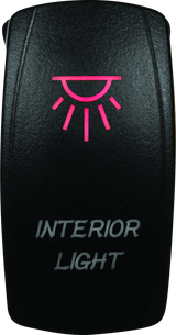 DragonFire Racing Lighted Switch On/Off Red – Durable Waterproof Power Switch for Powersports