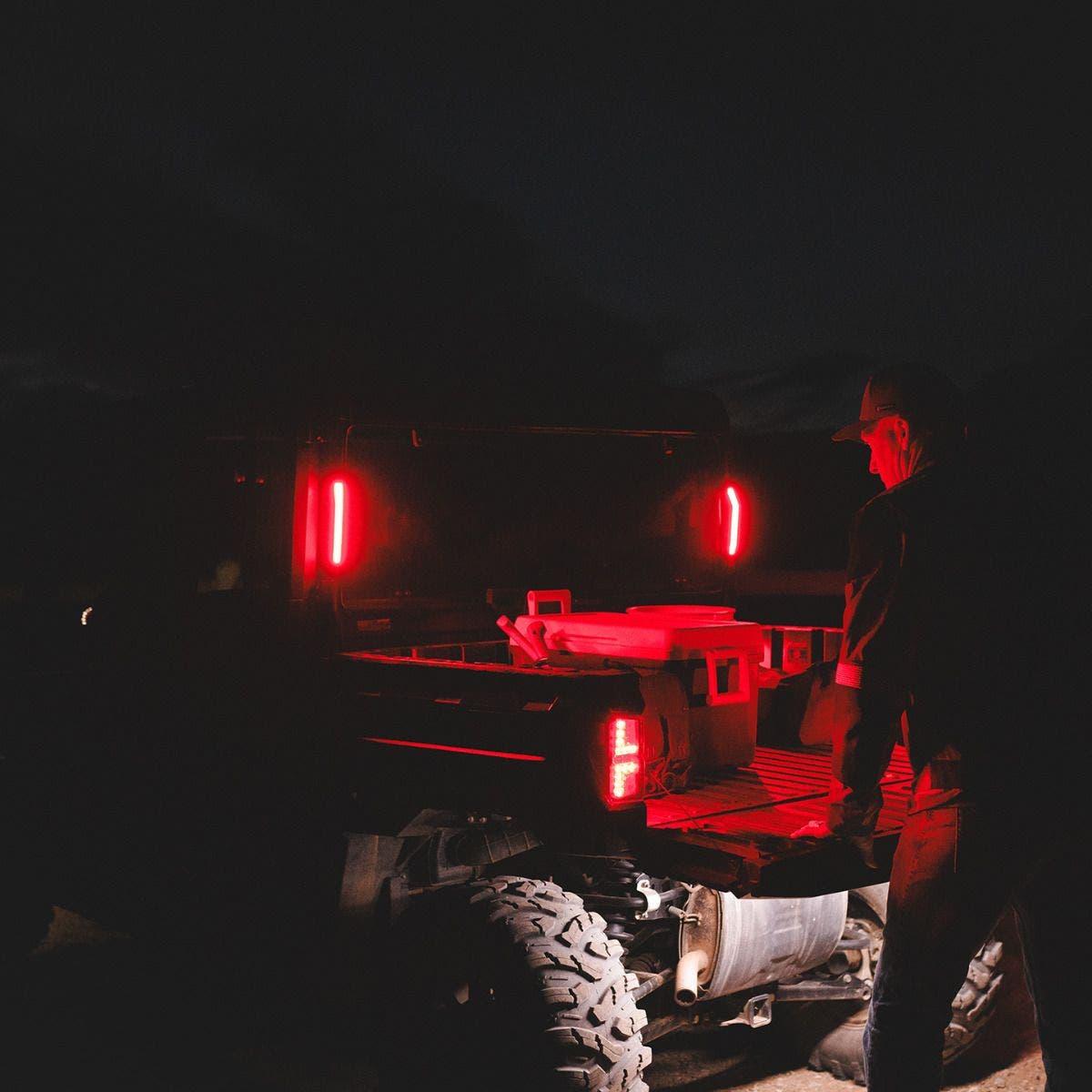 Polaris Ranger XP 1000 Plug & Play Apex Lights (Red Running / Brake Lights) | Ravek