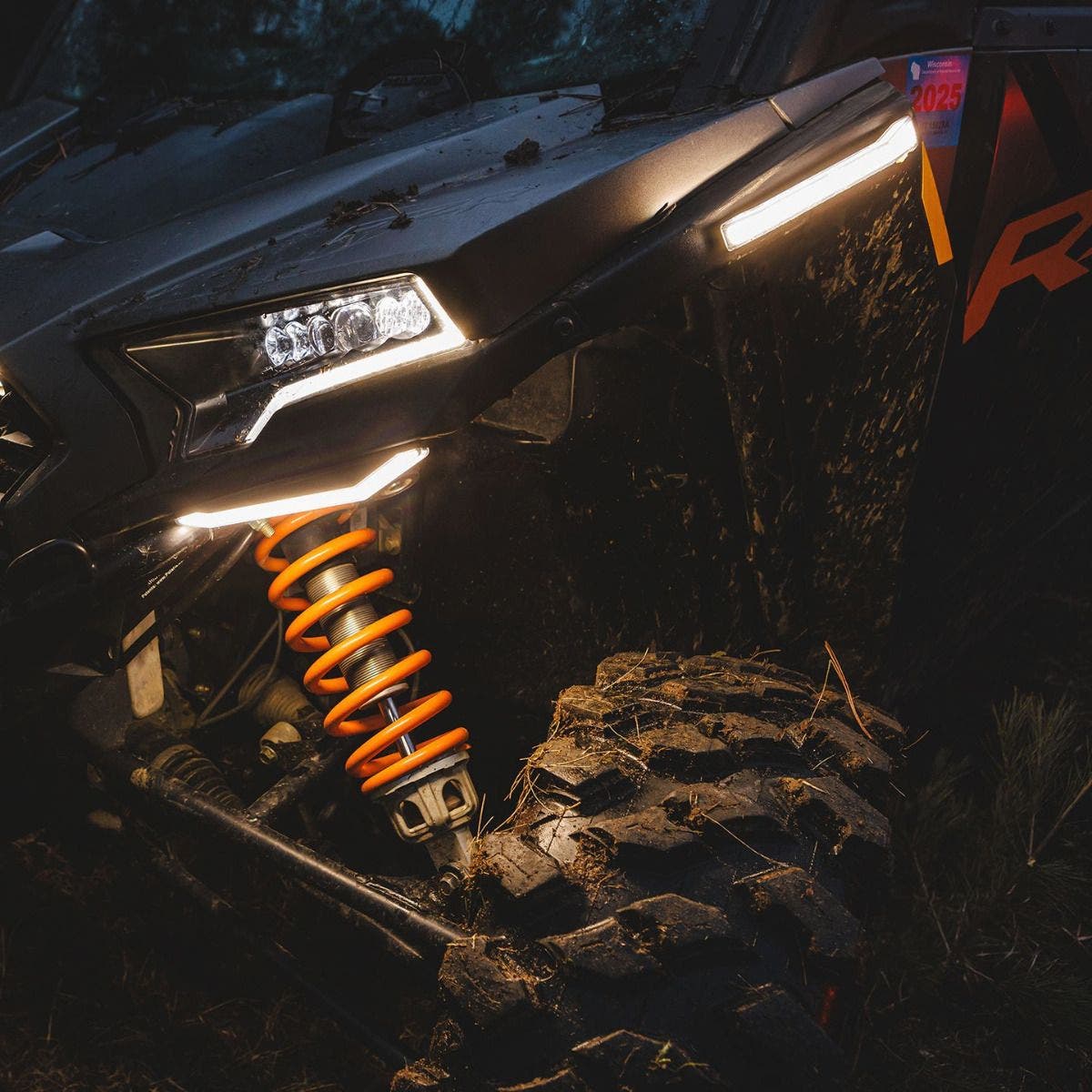 Polaris RZR XP 1000 / Turbo (2019-2023) Plug & Play Auto-Cancel Turn Signal Kit with White Running Lights | Ravek