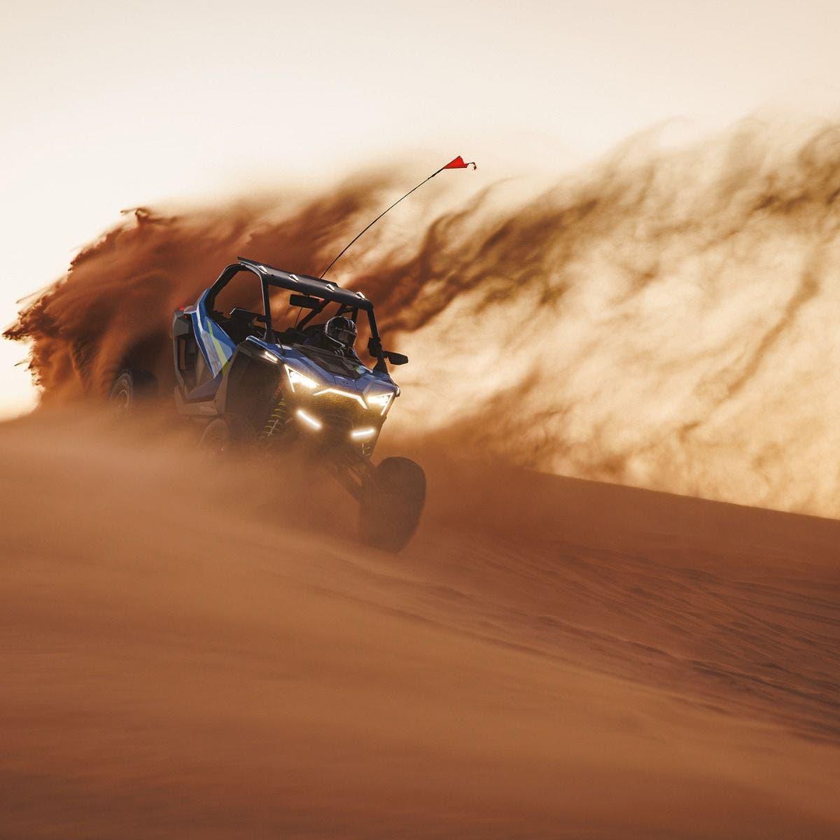 Polaris RZR Turbo R Plug & Play Auto-Cancel Turn Signal Kit with White Running Lights | Ravek