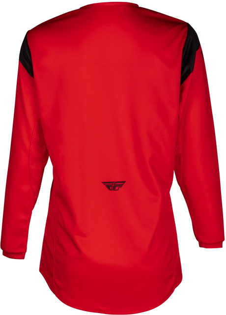 Fly Racing Youth Kinetic Stoke Jersey in Red/Black, YXL – Motorcycle and ATV Riding Apparel