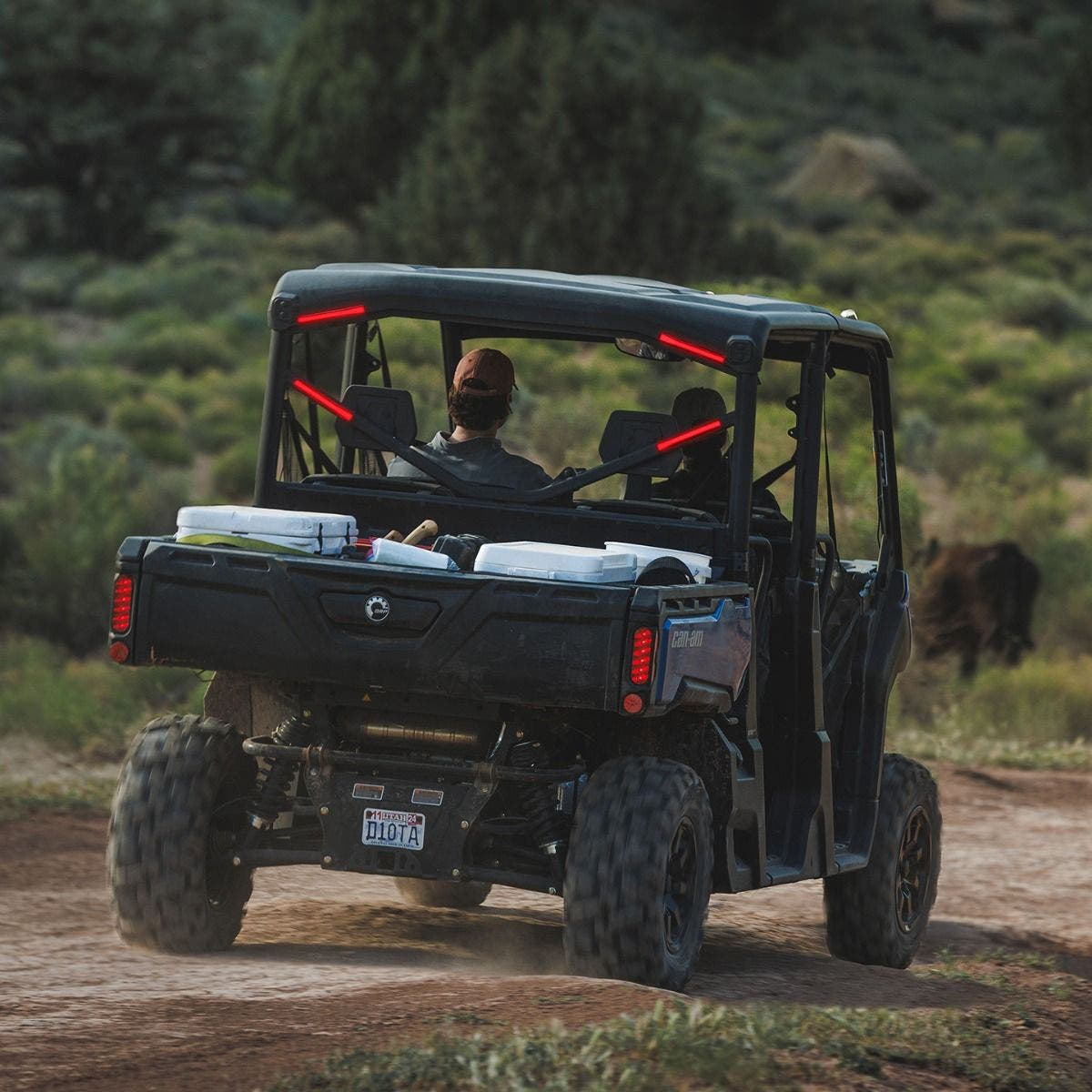 Can Am Defender Plug & Play Apex Lights (Red Running / Brake Lights)