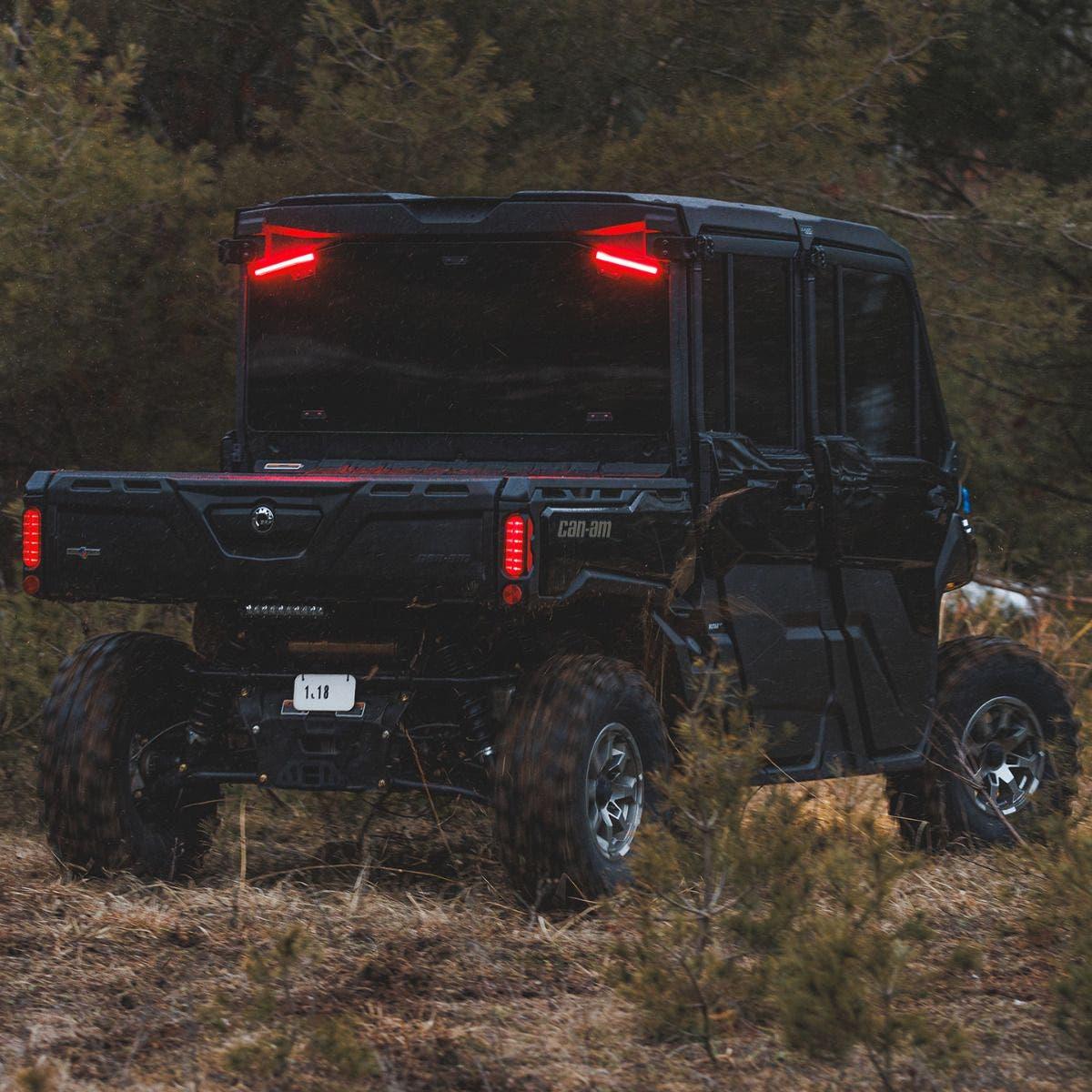 Can Am Defender Plug & Play Apex Lights (Red Running / Brake Lights) | Ravek