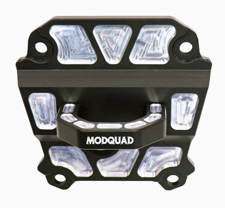 MODQUAD Rear Differential Plate with Hook for 2020 Polaris RZR Pro XP, Black