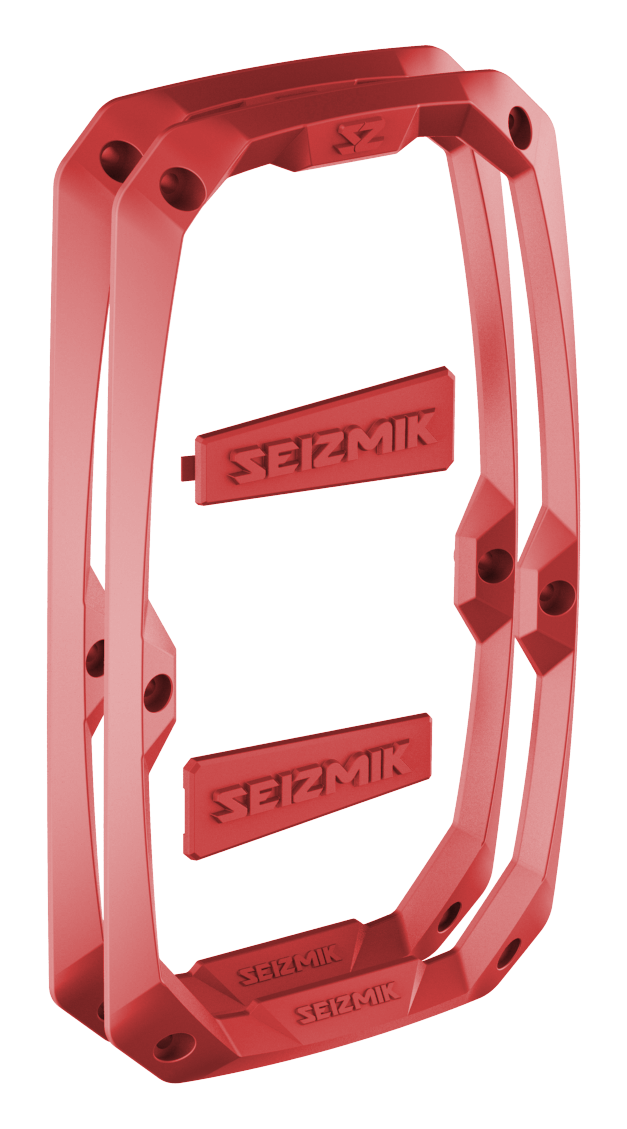 Seizmik Embark Mirror Red Trim Kit for UTVs – Versatile Mounting with Impact-Resistant Design