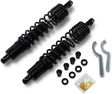 Drag Specialties Shocks Premium Ride-Height Adjustable 13.5 Inch for Harley-Davidson Touring Models - Black C16-0168NUAB