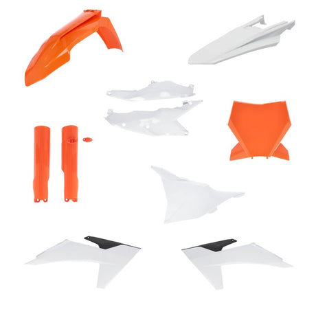 Acerbis 23-24 KTM 125-450 SX/SX-F/XC/XC-F Plastic Kit - Original Factory Shape for Off-Road Motorcycles