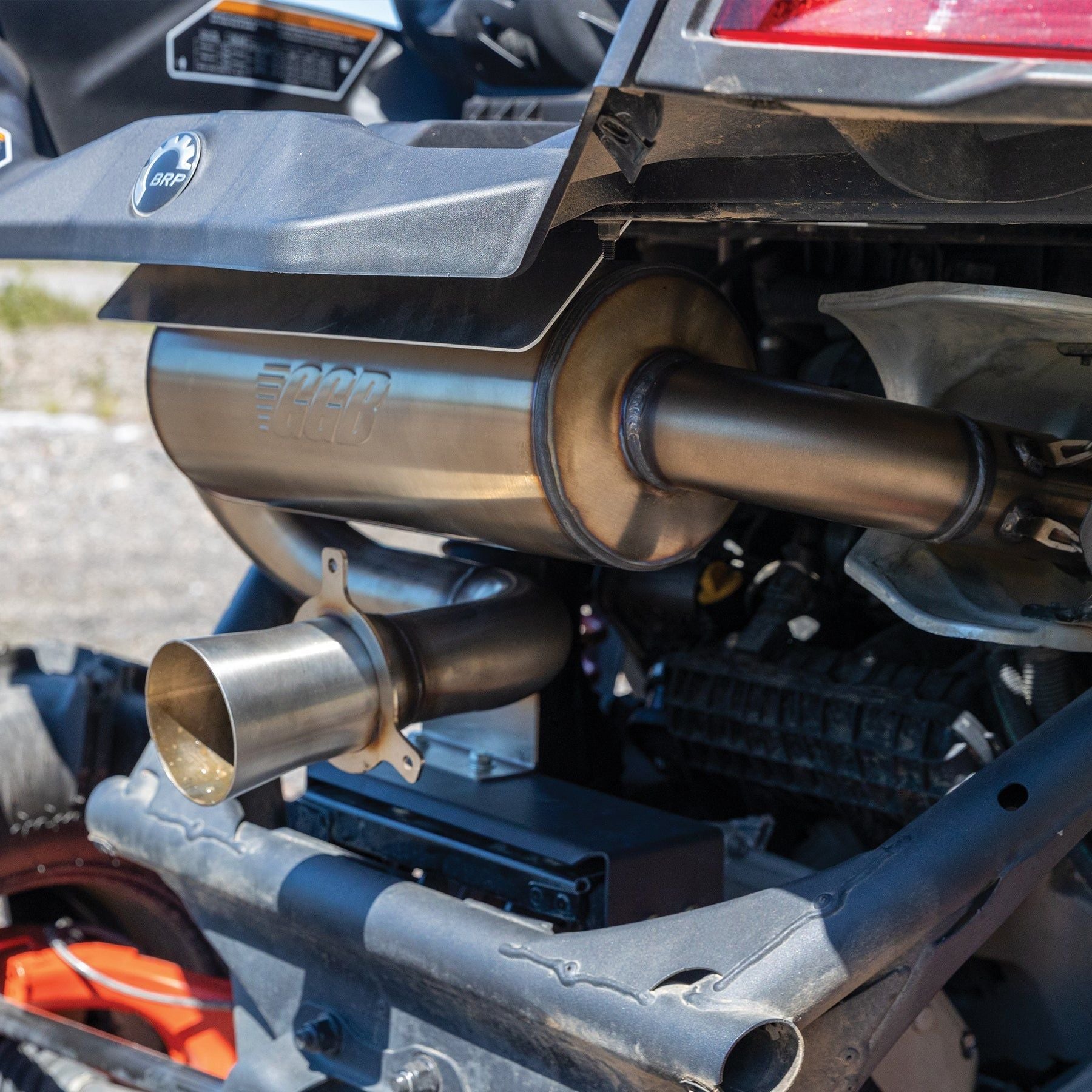 Can Am X3 Sport Muffler and Bypass Pipe | GGB Exhaust