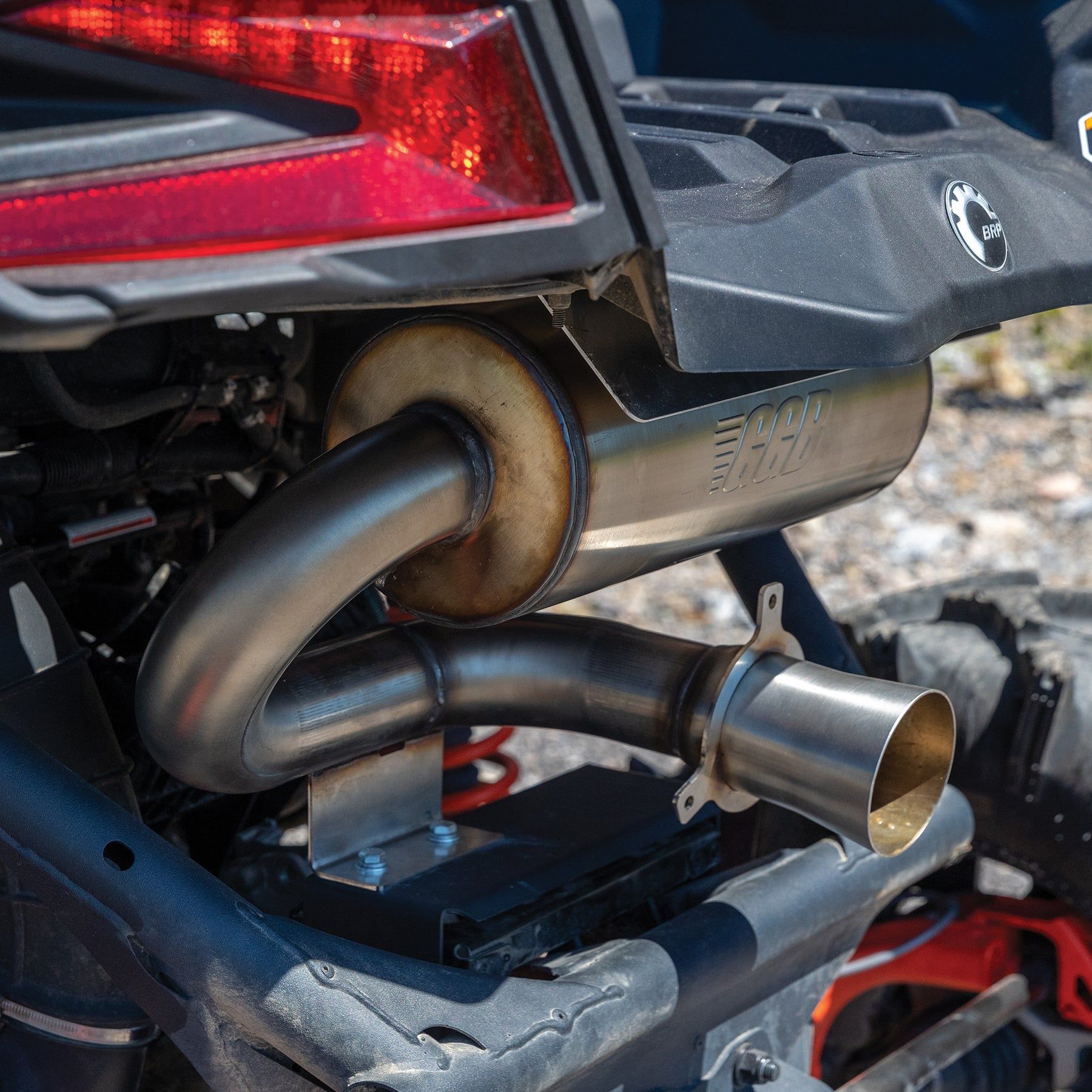 Can Am X3 Sport Muffler and Bypass Pipe | GGB Exhaust