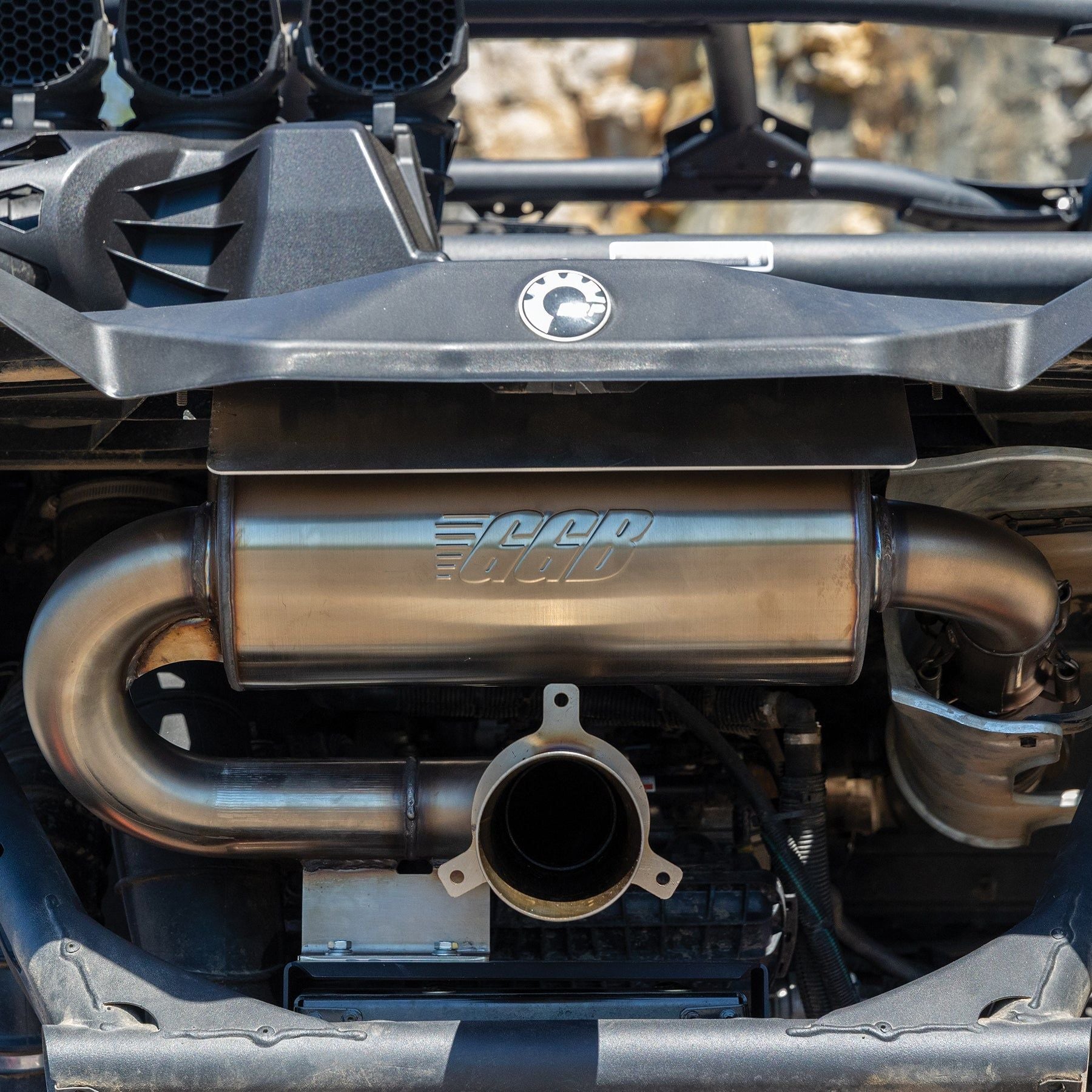 Can Am X3 Sport Muffler and Bypass Pipe | GGB Exhaust