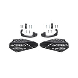 Acerbis Linear Vented Handguard Black/White for Motorcycle and Powersports Vehicles - Part 2987611007