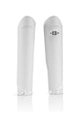 Acerbis Lower Fork Cover Set for KTM 15-22, GasGas 21-23, and Triumph 24+ - White