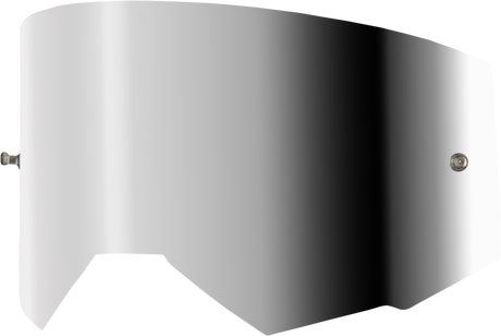 Fly Racing Single Lens with Post for Zone Pro, Zone, Focus, and Focus Sand Goggles - Silver Mirror/Smoke Lens