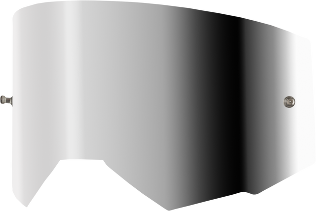 Fly Racing Single Lens with Post for Zone Pro, Zone, Focus, and Focus Sand Goggles - Silver Mirror/Smoke Lens