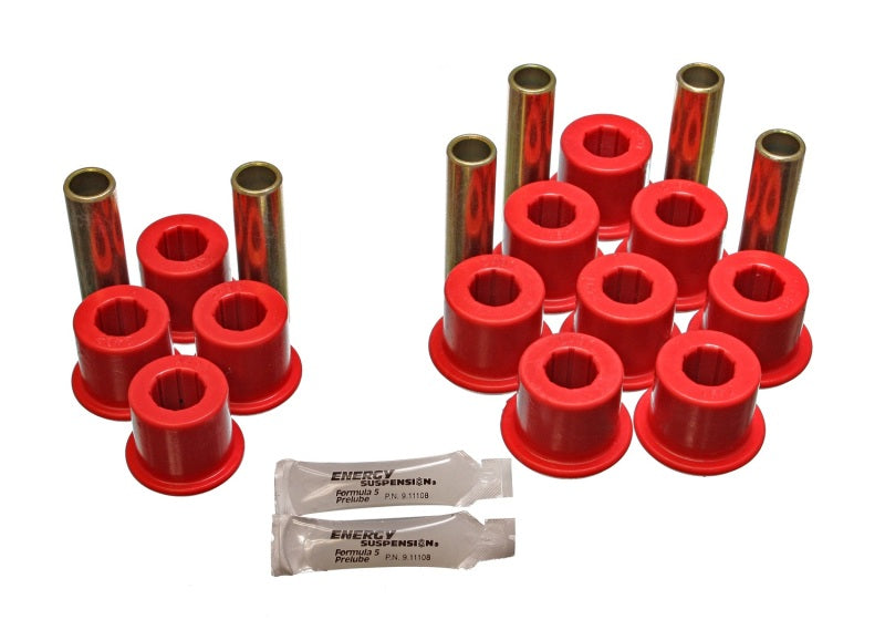 Energy Suspension Rear Spring Bushing Set - Red for Dodge Dakota (2001, 2000, 1997) | Part #5.2113R