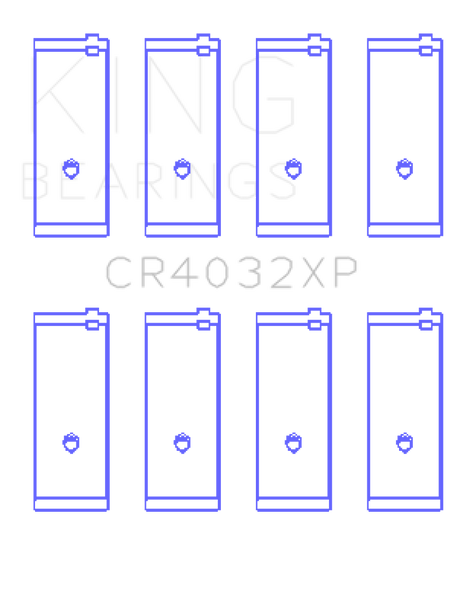 King Engine Bearings Toyota 4AGE 4AGZE 16V 1.6L (Size STDX) Performance Rod Bearing Set