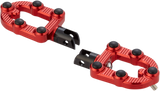 ARLEN NESS MX Foot Pegs - Driver - Red 07-946