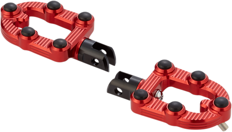 ARLEN NESS MX Foot Pegs - Driver - Red 07-946