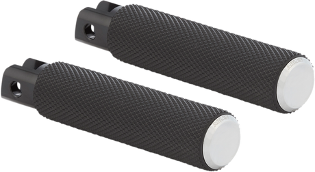 ARLEN NESS Passenger Knurled Foot Pegs - Chrome - FX/FL '18-'25 07-941