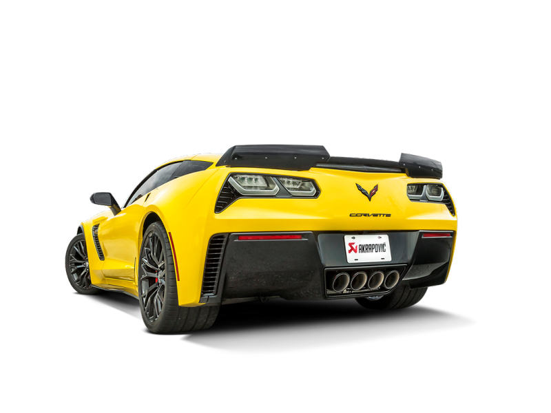 Akrapovic Slip-On Line Titanium Exhaust with Carbon Tips for Chevrolet Corvette Z06 (C7) 2014-2017
