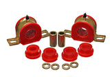 Energy Suspension 3.5215R Rear Sway Bar Bushing Set for 2000-2006 Cadillac Escalade, 2002-2005 Chevrolet Tahoe & Yukon, 2003-2006 Cadillac Escalade EXT - Red, 28mm Diameter