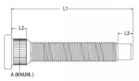 ARP Ford Rear Disc Brakes and Chrysler Front Wheel Stud Kit - Model 100-7703