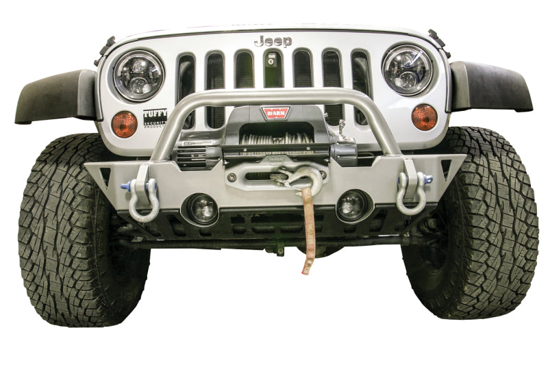 Tuffy Products Flip-up License Plate Holder for Hawse Winch Fairlead – Black
