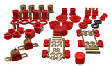 Energy Suspension 3.18130R Hyper-Flex Master Bushing Set for 1999-2002 Pontiac Firebird and 2000-2002 Chevrolet Camaro, Red