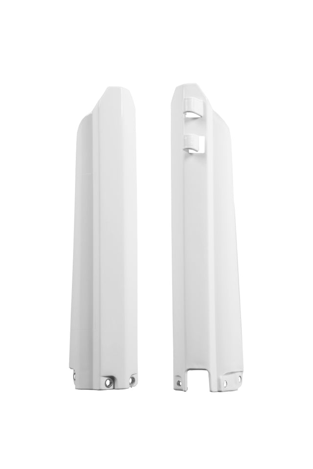 Acerbis Yamaha YZ/ YZF Lower Fork Cover Set (96-04 YZ, 00-04 YZF) – White