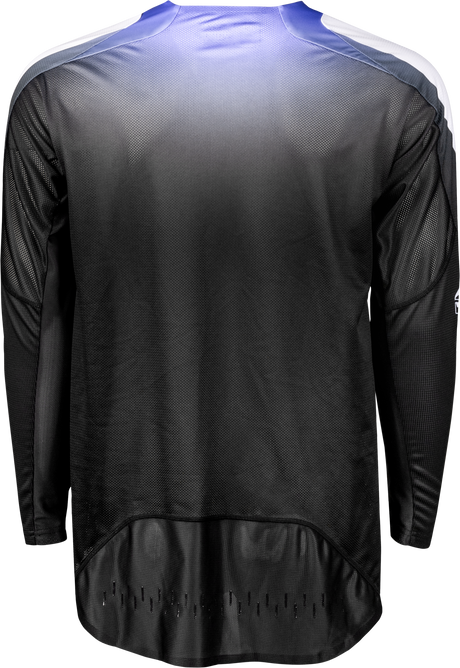 Fly Racing Evolution DST Jersey Black/White/Purple for Mountain Biking and Cycling, XL