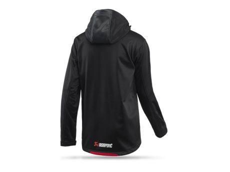 Akrapovic Mens Corpo Softshell Jacket in Black - Size Large