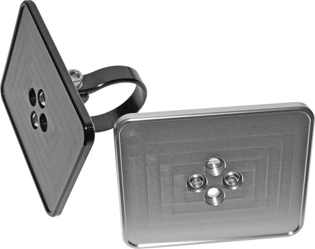 AXIA MODREGPLT-BK Registration Sticker Mounting Plate for California Vehicles – Horizontal or Vertical Mounting