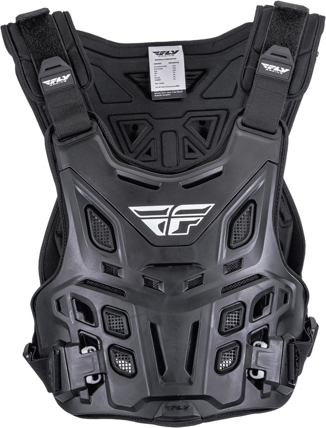 Fly Racing Ce Revel Race Roost Guard Black - Universal Fit for Off-Road Motorcycles and ATVs