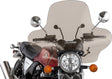 Slipstreamer S-03-T Windshield for Motorcycles - 21.5 x 35 inches - Fits Round and Square Headlights