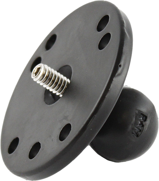 RAM-B-202AU Base 2 1/2 inch with 1/4 inch Stud – Universal Mount for Recreational Vehicles and Marine Applications