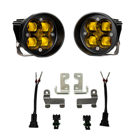 Baja Designs Squadron-R Fog Pocket Light Kit for Toyota Tacoma, Tundra, and 4Runner - SAE Amber by Baja Designs Part 447642