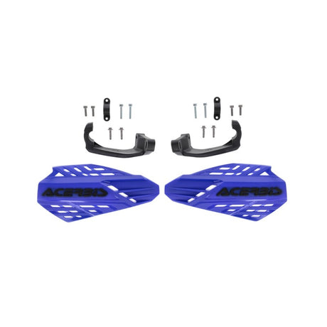 Acerbis Linear Vented Handguard - Blue/Black for Off-Road and Dual Sport Motorcycles Part 2987611034