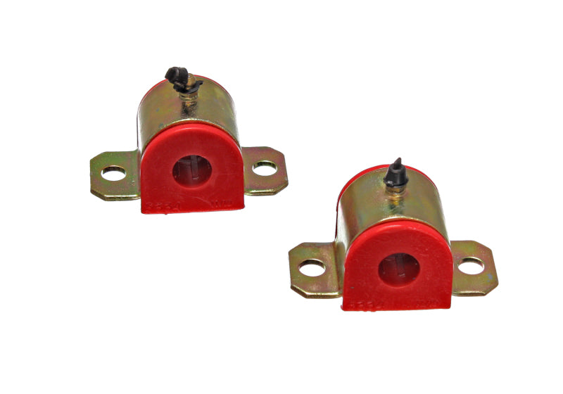 Energy Suspension 3.5202R Front Sway Bar Bushing Set for Chevrolet Nova and Camaro, 11/16 Inch Diameter, Red