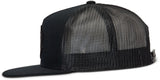 Alpinestars Bolt Trucker Hat Black/Black - Adjustable Mesh Cap with Embroidered Logo for Motorcycle and Off-Road Enthusiasts
