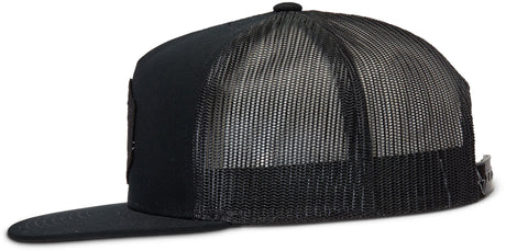 Alpinestars Bolt Trucker Hat Black/Black - Adjustable Mesh Cap with Embroidered Logo for Motorcycle and Off-Road Enthusiasts