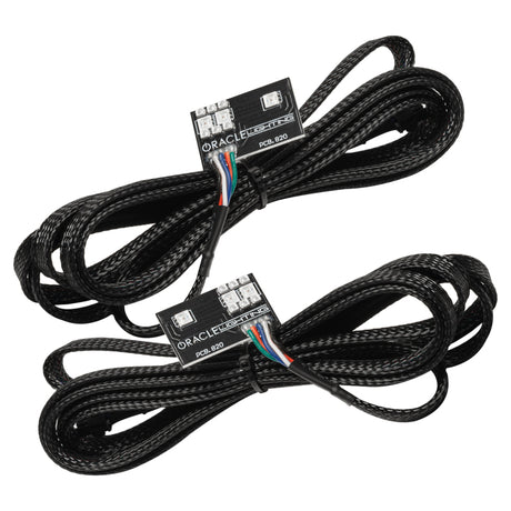 Oracle 20-21 Chevy Corvette C8 RGB+A Headlight DRL Kit - ColorSHIFT w/o Controller