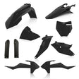 Acerbis Full Plastic Kit for KTM SX85 2018-2024 and GasGas MC85 2021-2024 in Black – Complete Powersports Body Panel Set