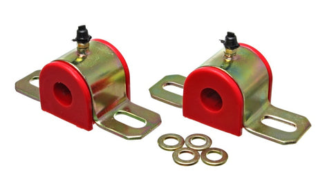Energy Suspension 9.5157R Polyurethane Sway Bar Bushings for Front or Rear - 20.5mm Diameter, Fits a Range of Vehicles