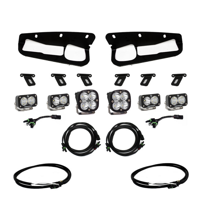 Baja Designs 2021+ Ford Bronco Fog Pocket Kit with Upfitter for Sportsmen Models