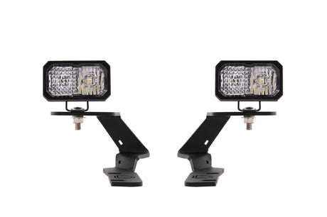 Diode Dynamics 19-21 Ford Ranger Stage Series 2in LED Ditch Light Kit - Pro White Combo