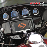 KOSO HD03 Series Gauge Kit for Harley Davidson FLHT and FLTR Models (2014-2017) with Color Changeable LCD Display