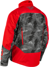 Fly Racing SNX Pro Jacket in Red/Black for Adult Snowmobile Riders - Size Large