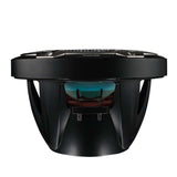 DS18 NXL-10SUB/BK 10-Inch Powersports Subwoofer with Enclosure – 300 Watts RMS, 4 Ohm Single Voice Coil, Black with Covers