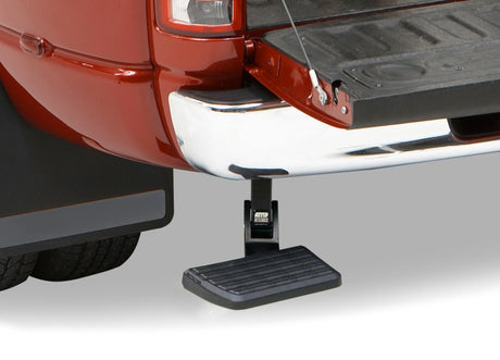 AMP Research BedStep Retractable Rear Bumper Access Step for Dodge Ram 1500 (2002-2008) - Black
